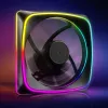 SHARKOON SHARK Lights ARGB PWM 120mm Case Fan - Black