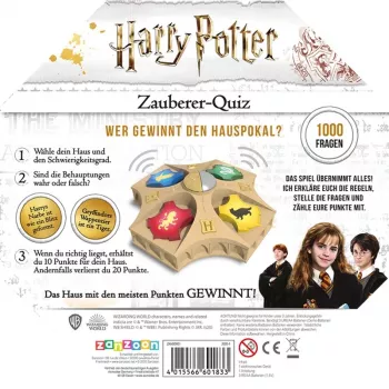 Harry Potter Wizard Quiz, Quiz Game