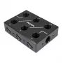 Hose connector Alphacool 12994 Acetal Black 78mm
