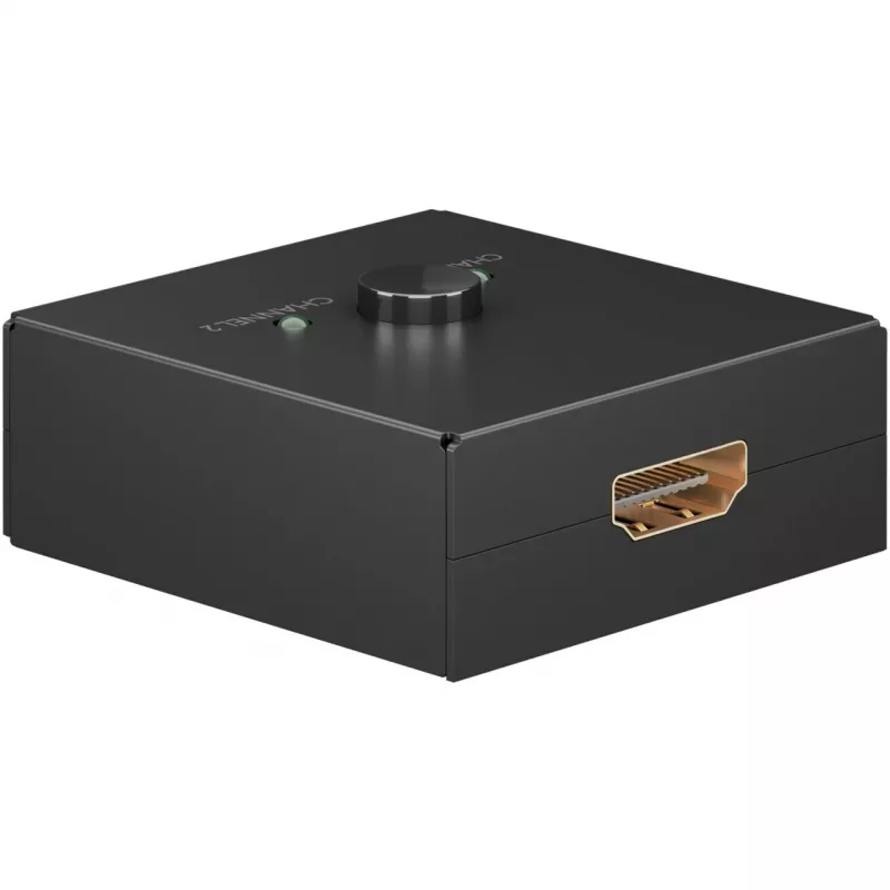 HDMI Switch Goobay 58485 1 Input 1 Output 52mm x 49.5mm x 22.5mm