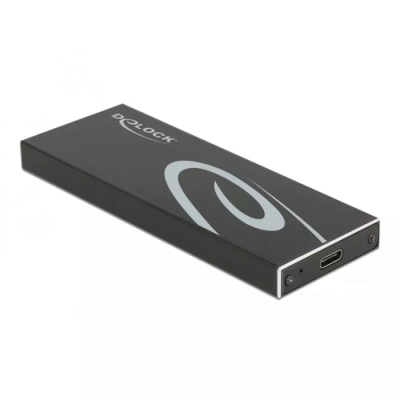 SSD enclosure DeLOCK 42003 External Enclosure for M.2 SATA SSD with USB Type-C
