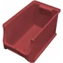Storage box allit ProfiPlus 4H 205x200x355 mm red – stackable plastic parts organiser