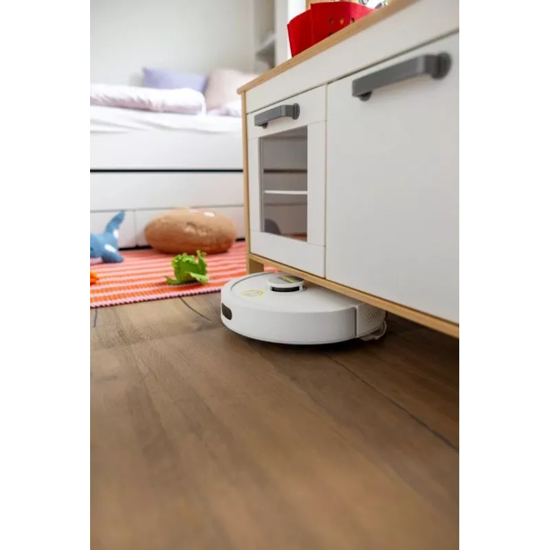 KARCHER RVC 3 Comfort white floor cleaning robot with base station