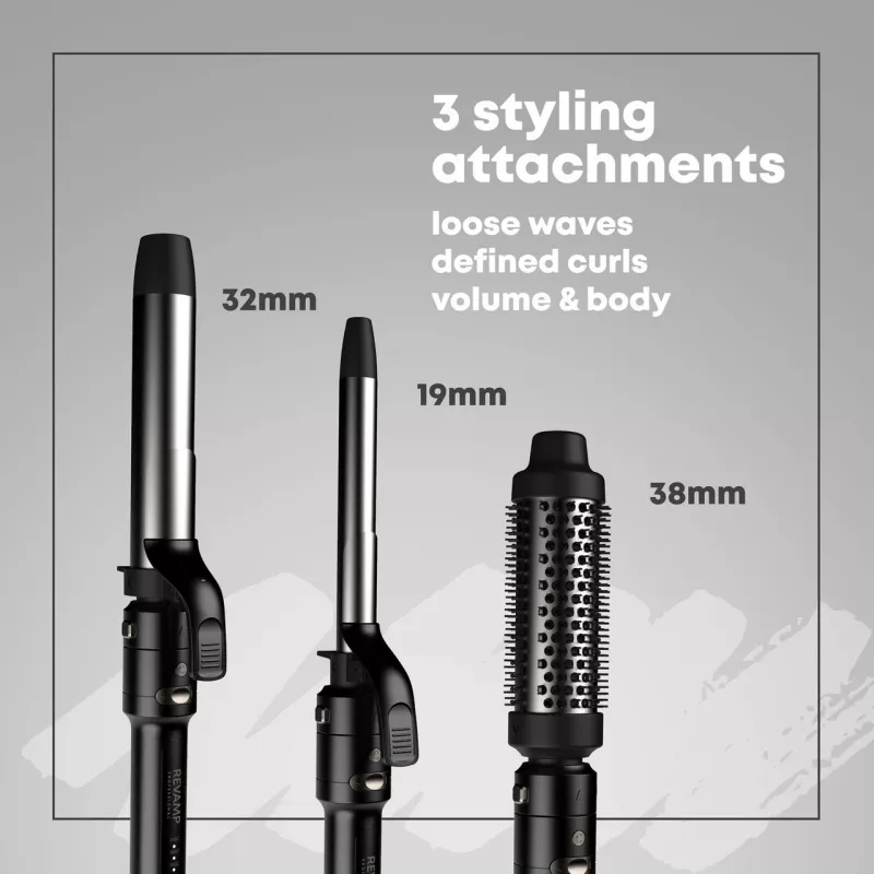 Hair styler Revamp Multi Style Revolve CL-3500-EU 3-in-1 – brush, dryer, volumizer