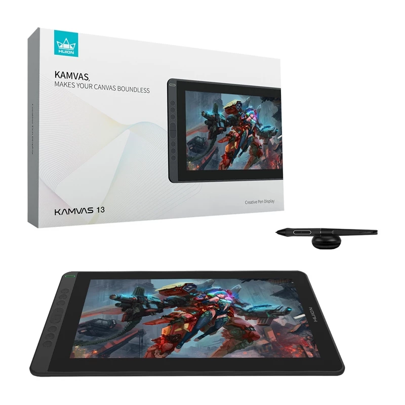 Graphic Tablet HUION Kamvas 13 13.3 inch IPS 5080 lpi USB Windows Mac (Open box, demo)