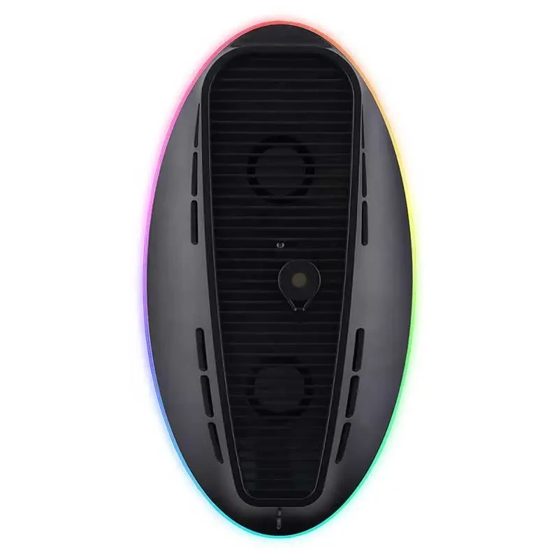 Cooling stand SUBSONIC SA5656 for PS5 and PS5 Slim with LED lights, multi-fan cooling, USB powered