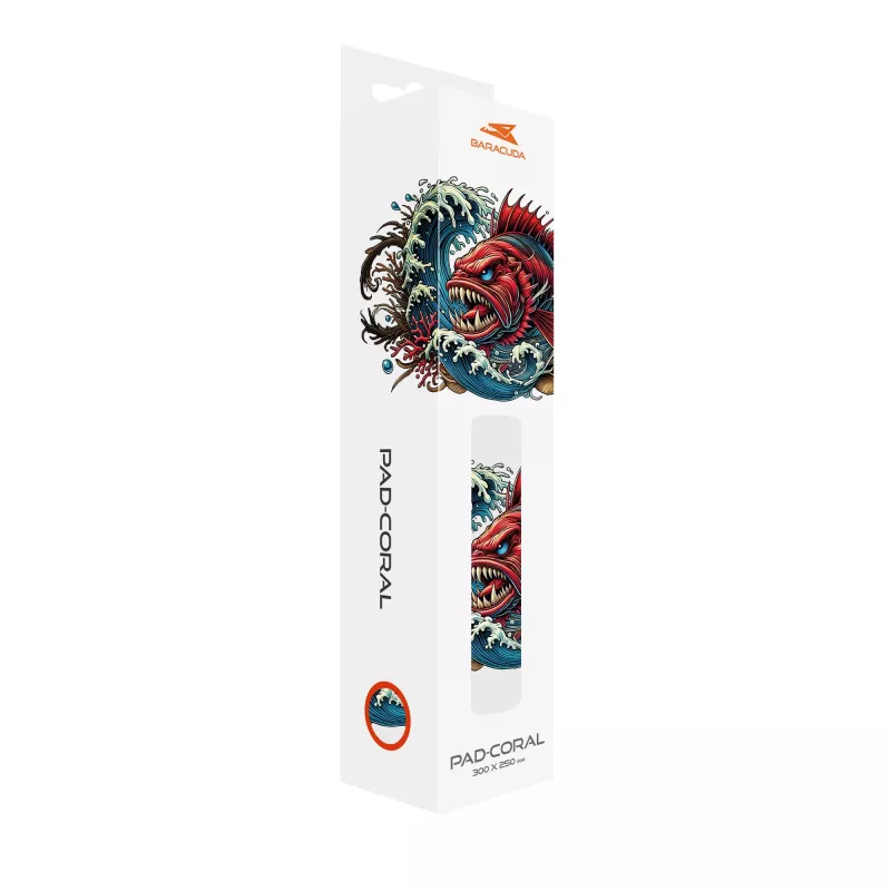Mouse pad Baracuda BGMP-041 Coral 300x250