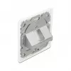 Wall Outlet Keystone 1 port DeLOCK 86981