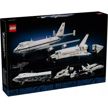 LEGO Icons Shuttle Aircraft 10360 building set — 2417 pieces, 270 × 535 × 630 mm display model