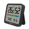 Indoor temperature and humidity sensor SAVIO CT-01/B freestanding, LCD, -10–55°C, 10–99% RH, CR2032