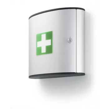 Durable 197123 medical first aid box with 36 components