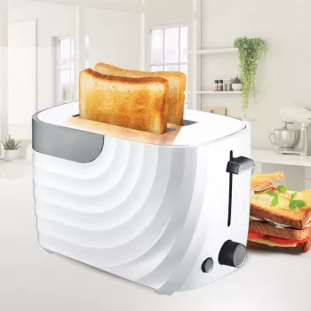 Toaster Maestro MR-706-White, 2-slice, white