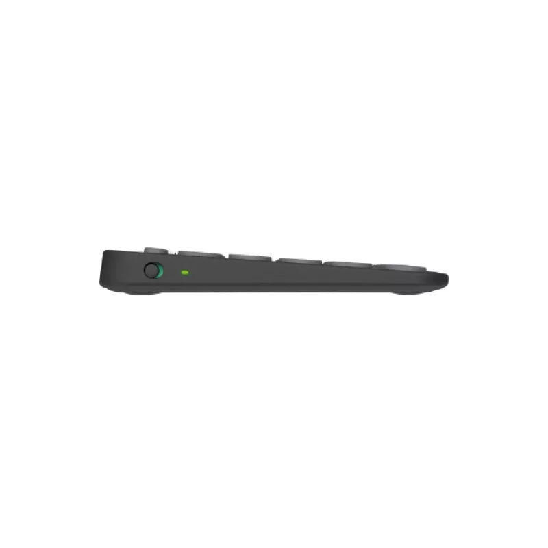 Logitech Pebble Keys 2 K380s - Keyboard - Wireless - Bluetooth LE - QWERTY - Nordic (Danish/Finnish/Norwegian/Swedish) - tonal graphite (920-011879)