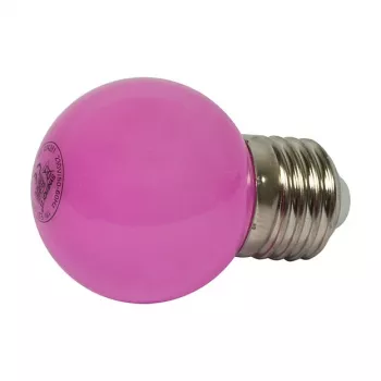 Synergy 21 LED Retrofit E27 Tropfenlampe G45 pink 1 Watt for Lichterkette