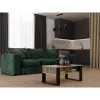 Coffee table top e shop STOLIK KAWOWY ŁAWA MODERN 2P SLIM Dąb Artisan black slats