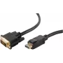 Video cable adapter ShiverPeaks BS77493-1 3m DisplayPort DVI Black