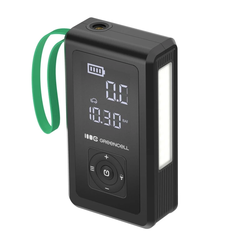 Green Cell PowerBoost Air Car Jump Starter with Compressor, 8000 mAh, 1000 A (CJSGC03)