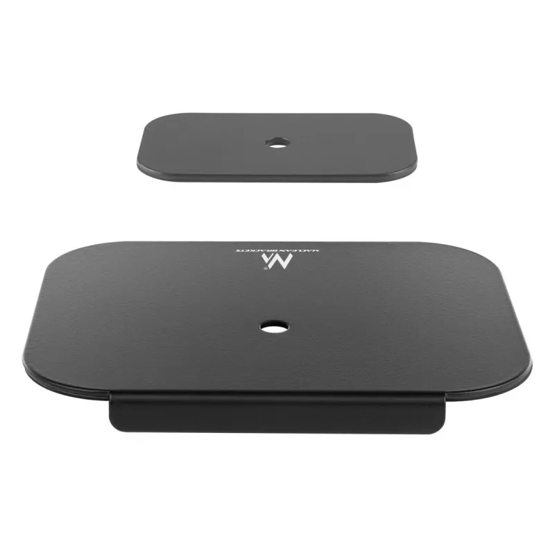 Maclean MC-929 Tabletop Reinforcement Plate for Monitor Desk Mounts, Black
