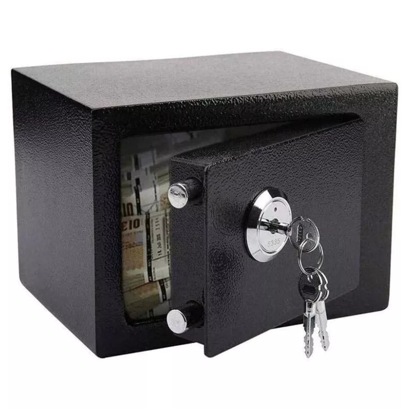 Extralink Home | Home Safe | office, key lockbox, security safe, Black, S-404