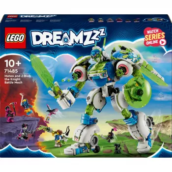 Construction Toy LEGO Mateo and Z-Blob the Knight Mech set 71485 — minifigure and buildable mech playset