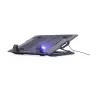 Laptop cooling pad Gembird NBS-1F17T-01, for up to 17 inch, 1×15 cm fan, USB 2.0, 370×265×33 mm, 350 mA, black