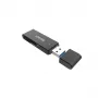 Card reader Unitek Y-9327A USB 3.2 Gen 1 Type-A — MicroSD/SD, 2 slots, 5000 Mbit/s, black