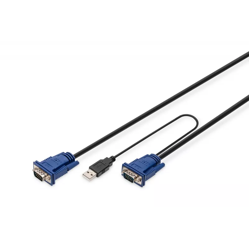 KVM Cable USB Digitus DS-19232 3m PS/2