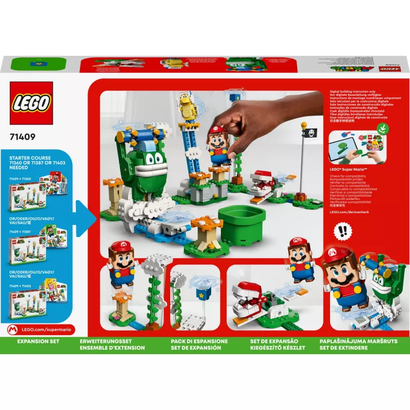 Construction Toy LEGO Super Mario 3 Enemy Figures 71409 — Boomerang Brother & Piranha Plant