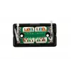 Connection box Extralink for Cat5e UTP cable, plastic, black, 1‑port