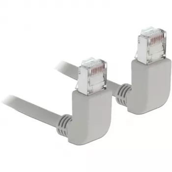 Networking cable DeLOCK 83513 RJ-45 Cat6a 0.5 m Grey