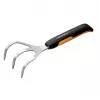 Fiskars Xact Black, Stainless steel Hand cultivator