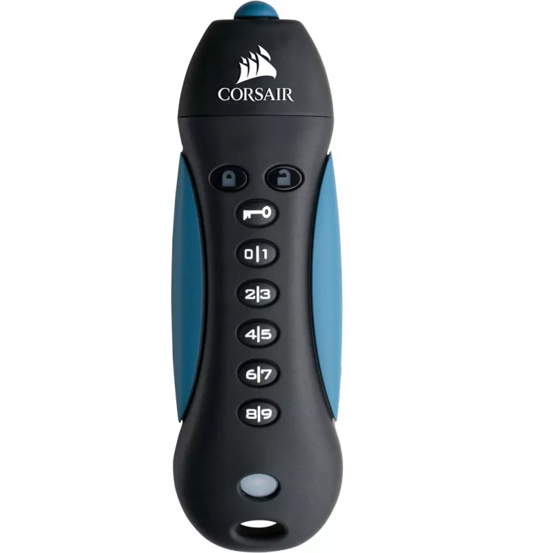 CORSAIR Flash Padlock 3 128GB Secure USB 3.0 Flash Drive with Keypad Secure 256-bit hardware AES encryption