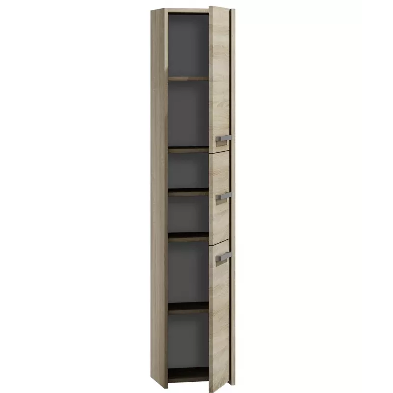 Topeshop S43 SONOMA bathroom storage cabinet Oak