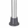 Round aluminium shower stool