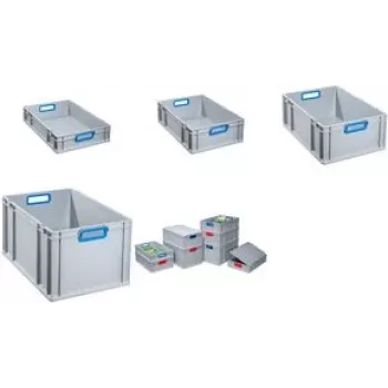 Storage box allit ProfiPlus 456760, grey, 40 x 60 x 12 cm