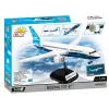 Building set Cobi Boeing 737-8 — 340 pieces, recommended age 7+, blue and white