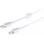 USB 2.0 cable ShiverPeaks Type A to B 3 m, model 77023-WF