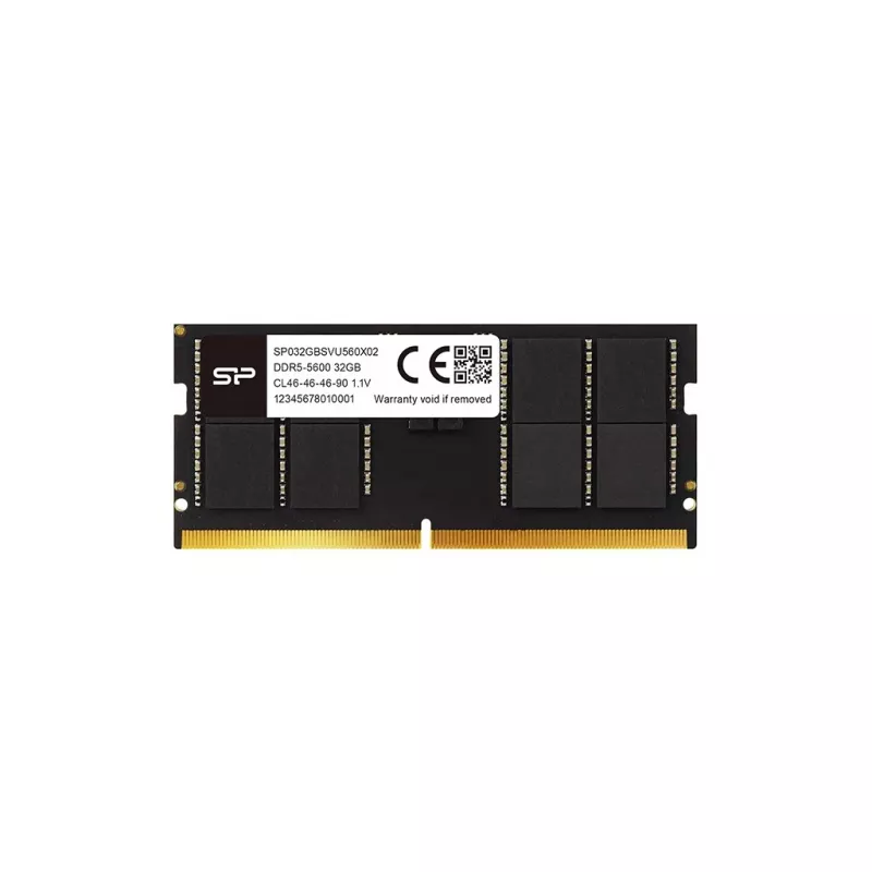 Laptop SODIMM DDR5 16GB 5600 MHz RAM Silicon Power (262-pin, CL46, 1.1V)