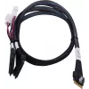 SAS cable ADAPTEC Microchip Technology 2305500-R SlimSAS ×8 to 2×2SFF-8639 U.2, 0.8 m, black