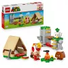 Construction toy LEGO Captain Toad's Camp set 72040 with interactive Super Mario features