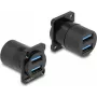 DeLOCK D-Type Module USB 5 Gbps Type-A 2 x female to 2 x female