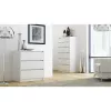 Chest of drawers top e shop K3 BIEL, 3 drawers, white, particle board, 700×430×780 mm