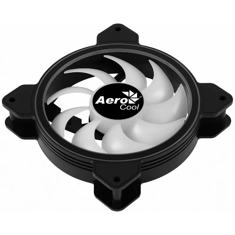 AEROCOOL 120mm case fan Saturn 12F ARGB, 120x25 mm, 12 V, PWM, 1000 RPM, 35.8 CFM, 19.6 dB