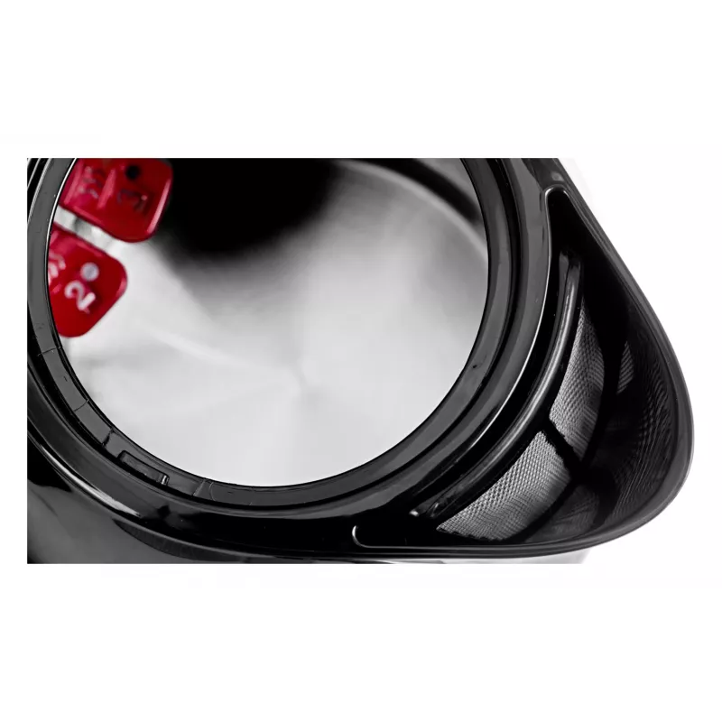 Electric kettle Tefal KO150 1.5 L 2400 W — black stainless steel, cordless, 360° base