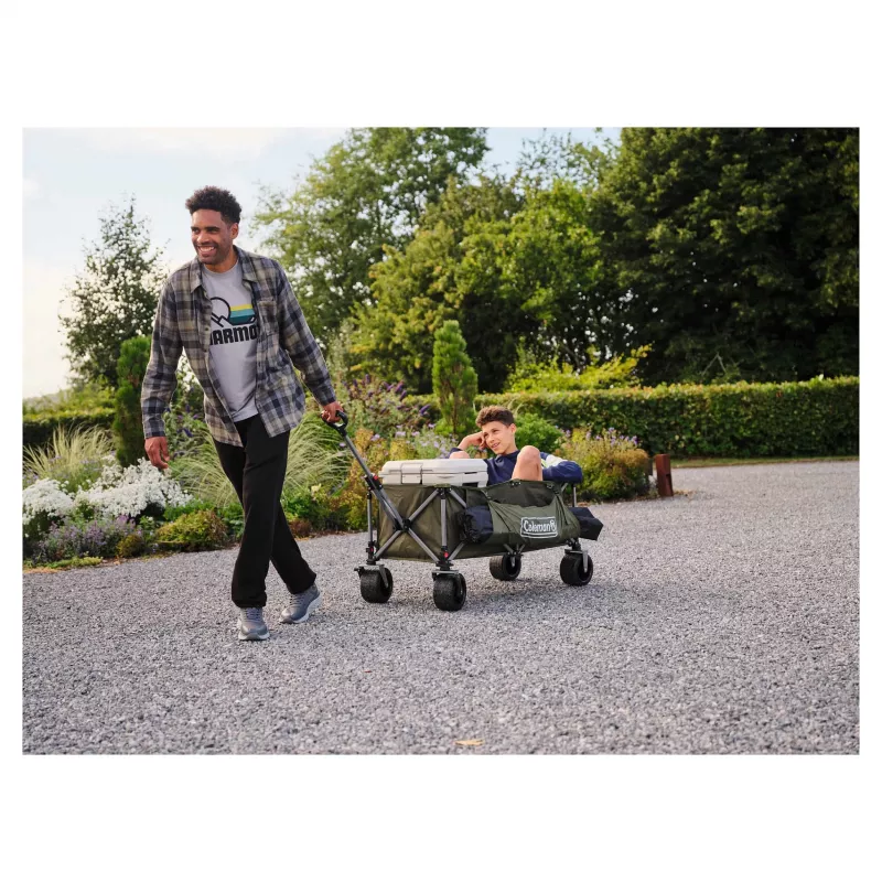 Camping trolley COLEMAN 2226531 — 132 L, polyester cover, steel frame, 1160×600 mm