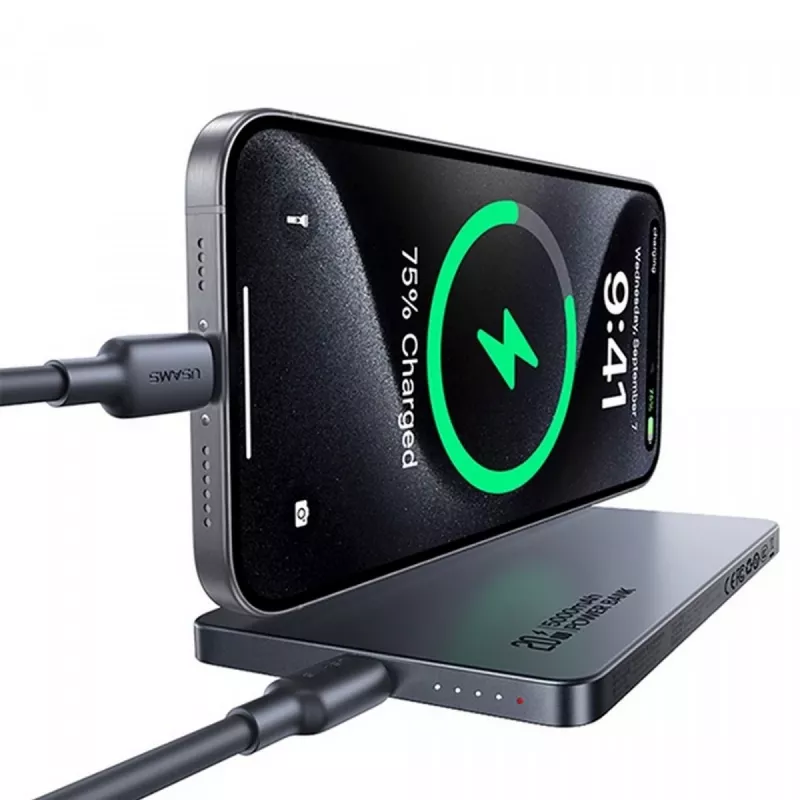 PowerBank 5000mAh 20W Induction MagSafe titan