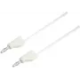 VOLTCRAFT Test Lead [Plug 4 mm - Plug 4 mm] 0.75 m White MSB-300 (MSB-300-0.75-WS)