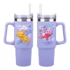 Paladone Minecraft Purple Insulated Cup with Straw, 900 ml