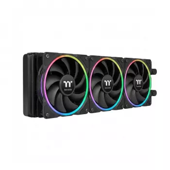 120mm Thermaltake TS140 EX RGB 3-pack case fans, PWM, black