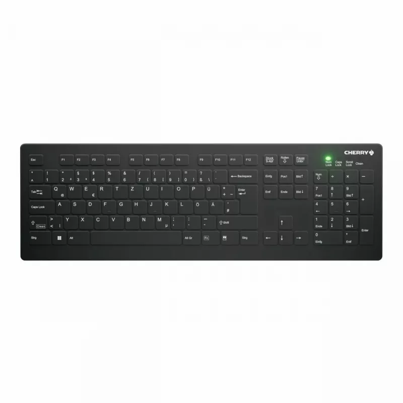 Contour Design Active Key Contour QuickClean Medical Keyboard IP68 Full-Size Wireless Black DE C8112